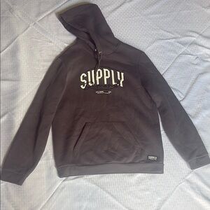 Supply & Demand Gray Hoodie